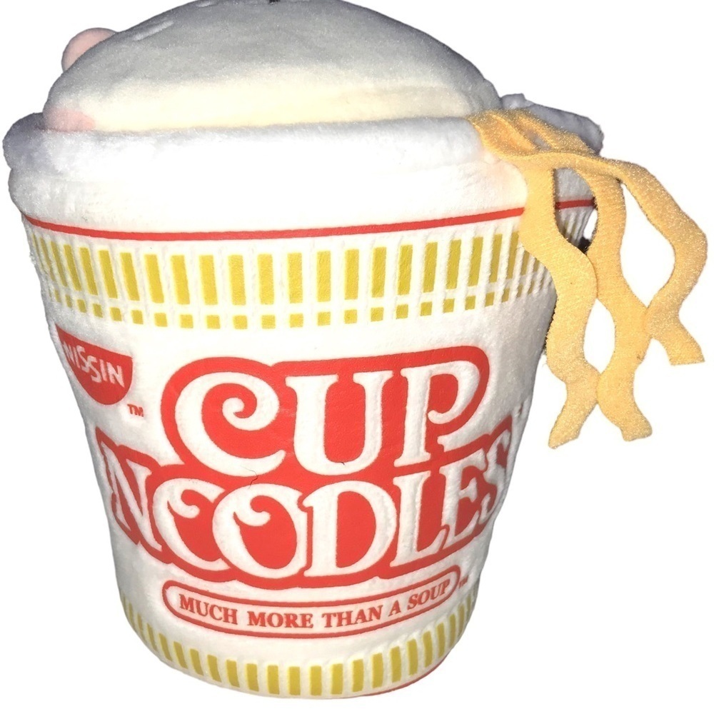 Cup Noodles Noodles Kittiroll Anirollz Kittiroll Plush 6-7" Kawaii Japan